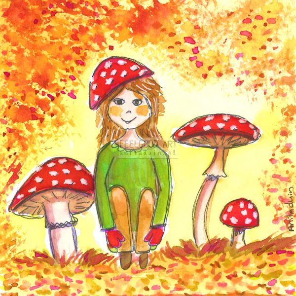 kaart mushroom fairy