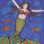 Minischilderij-Mermaids
