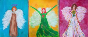 workshop engelen schilderen vleugels